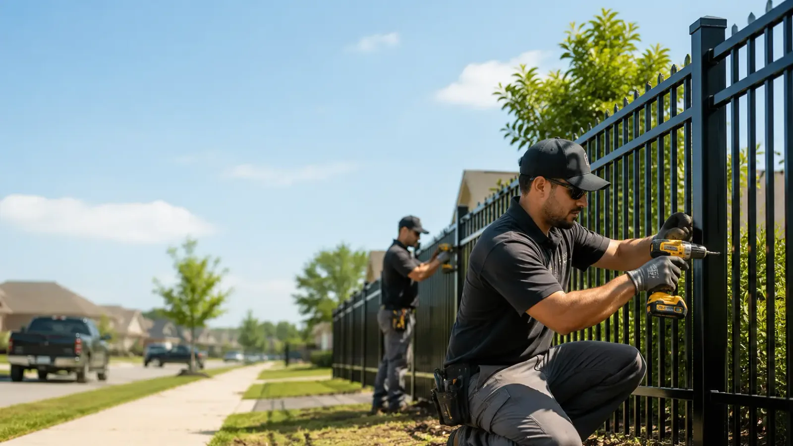 Metal Fence Installation in Trumann, AR